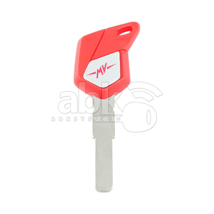 MV Agusta Motorcycle Chip Less Key ZD30 Red - ABK-714 - ABKEYS.COM