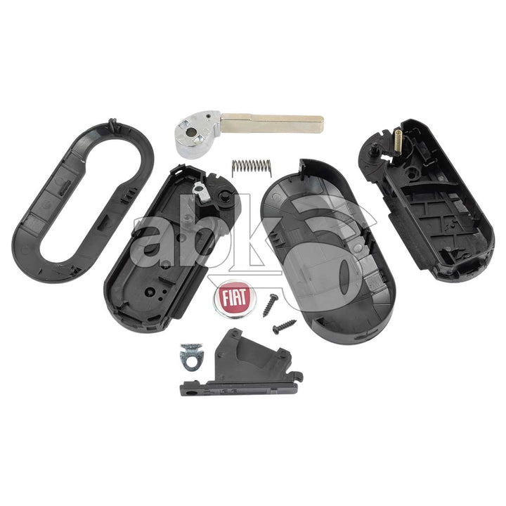 Fiat 2005-2017 Flip Remote Cover 3Buttons SIP22 - ABK-792 - ABKEYS.COM