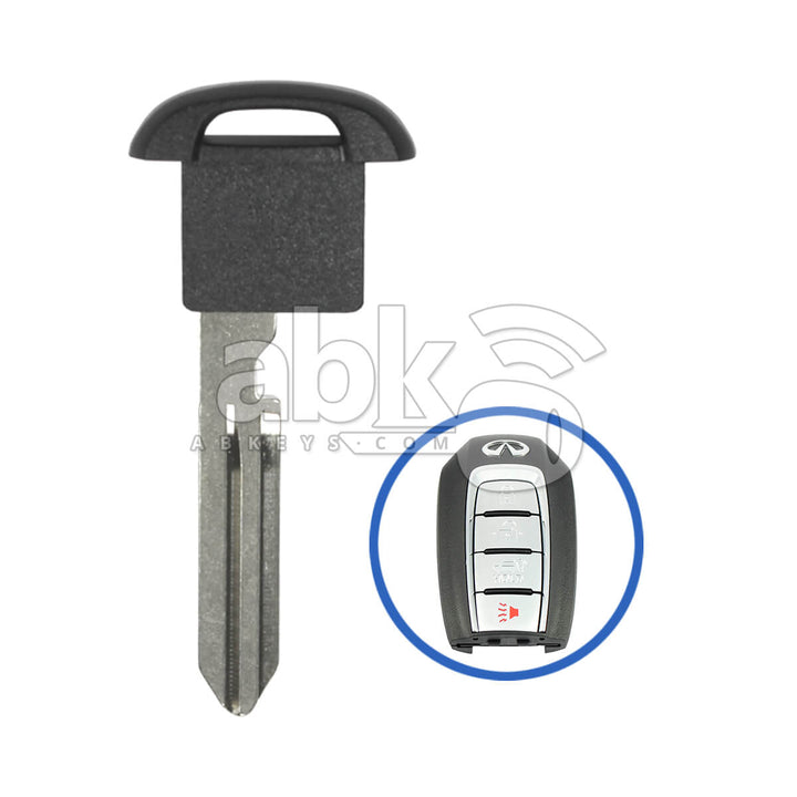 Infiniti 2018+ Smart Key Blade H0564-9NR0A NSN14 - ABK-804 - ABKEYS.COM