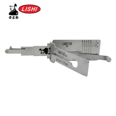 Original Lishi GM25R-AG 2-in-1 Pick & Decoder for Kenworth, Briggs & Stratton Trucks Lishi Tool Anti Glare