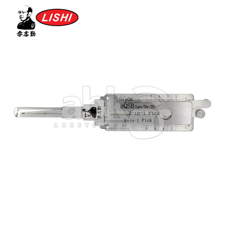 Original Lishi BQSB 3-in-1 Pick & Decoder for Baic & Saab Lishi Tool - ABK-875 - ABKEYS.COM