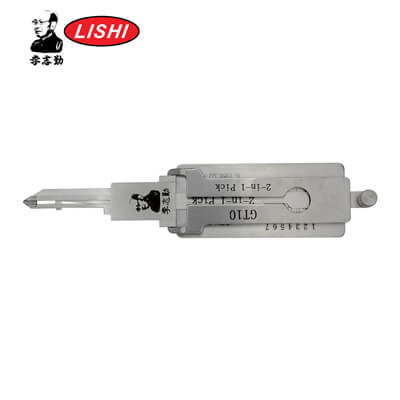 Lishi GT10 Original Crochetage et Décodeur 2-en-1 pour Camion Iveco Outil Lishi