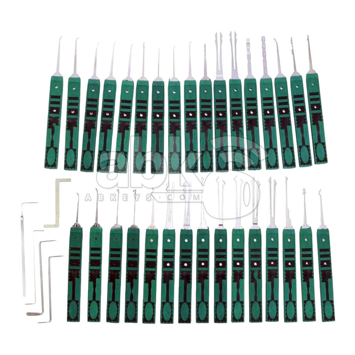 Klom Lock Picking Tools Set - Locksmith Pick Kit 32Pcs With Case - ABK-939 - ABKEYS.COM