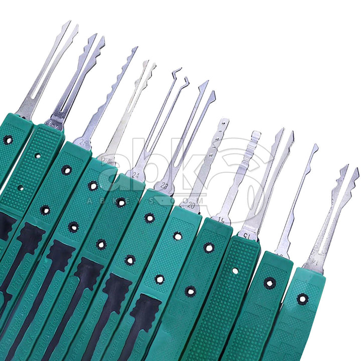 Klom Lock Picking Tools Set - Locksmith Pick Kit 32Pcs With Case - ABK-939 - ABKEYS.COM