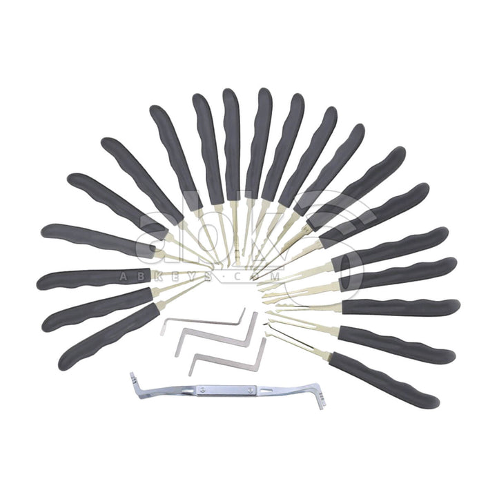 Goso Lock Picking Tools Set - Locksmith Pick Kit 21Pcs With Case - ABK-940 - ABKEYS.COM