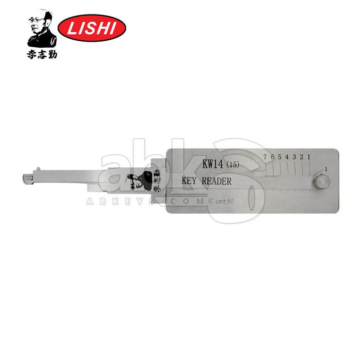 Original Lishi KW14 V2 Decoder & Reader for Kawasaki Lishi Tool - ABK-987 - ABKEYS.COM