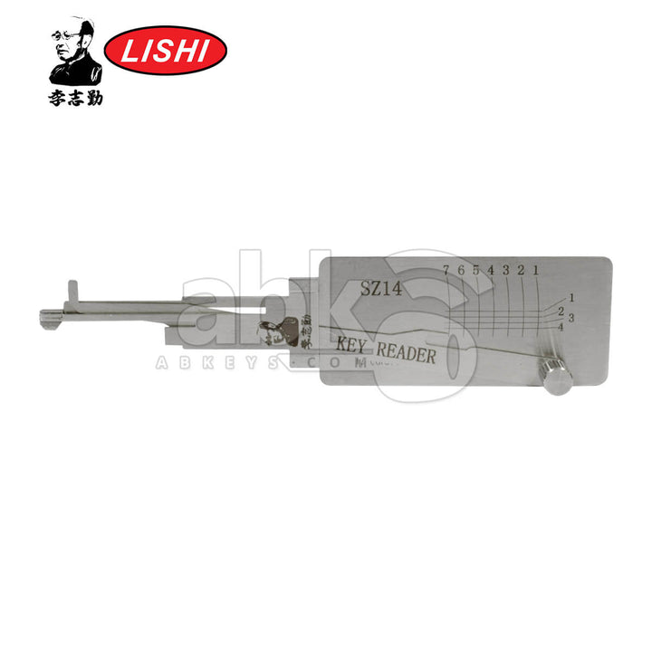 Original Lishi SZ14R / SZ14 V2 Decoder & Reader for Suzuki Lishi Tool - ABK-988 - ABKEYS.COM