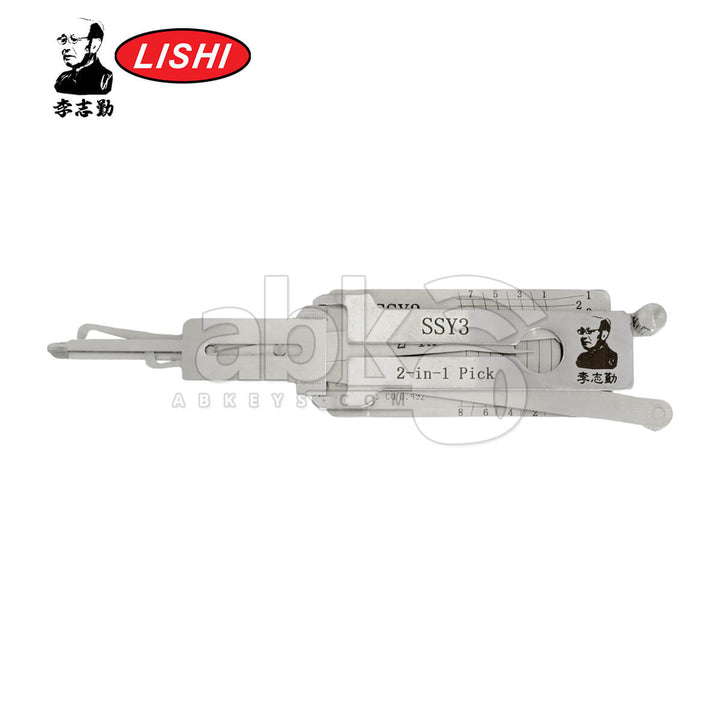 Original Lishi SSY3 2-in-1 Pick & Decoder for SsangYong Lishi Tool - ABK-996 - ABKEYS.COM