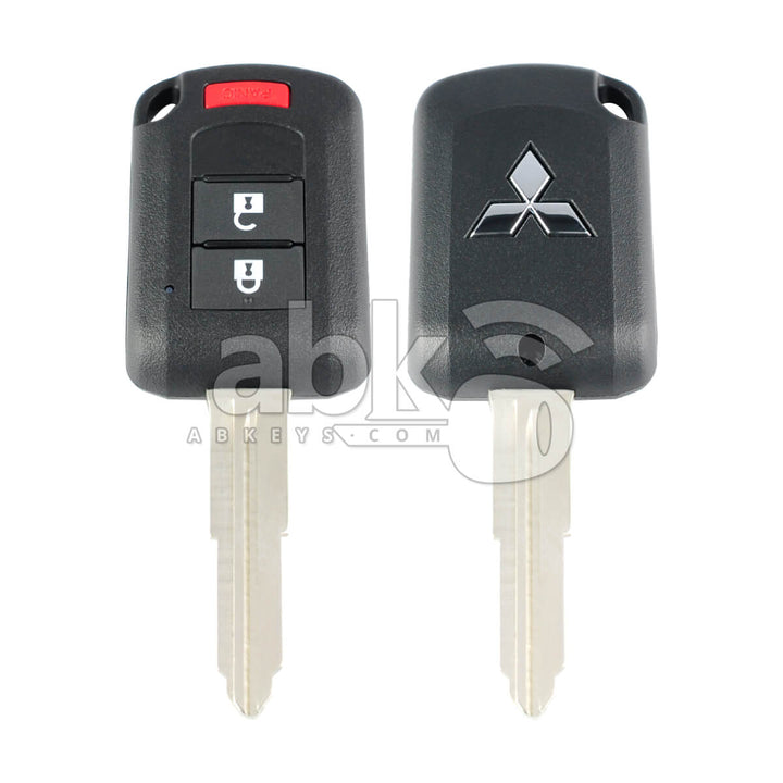 Mitsubishi Eclipse Cross 2018+ Key Head Remote 3Buttons 6370C135 315MHz OUCJ166N MIT11R -