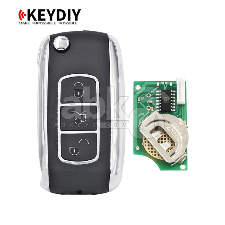 KeyDiy KD Universal Remote B Series Bentley Type With 3Buttons B07 - ABK-1010-B07 - ABKEYS.COM