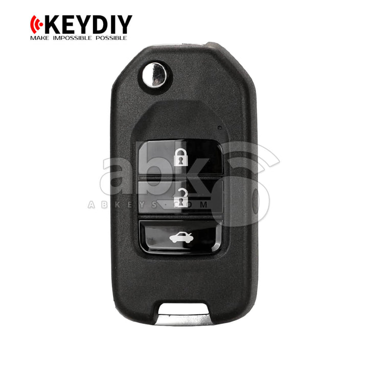 KeyDiy KD Universal Remote B Series Honda Type With 3Buttons B10-3 - ABK-1010-B10-3 - ABKEYS.COM