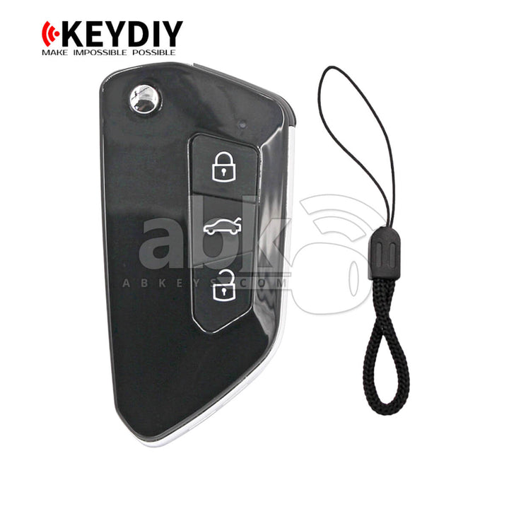 KeyDiy KD Universal Remote B Series Golf8 Type With 3Buttons B33 - ABK-1010-B33 - ABKEYS.COM