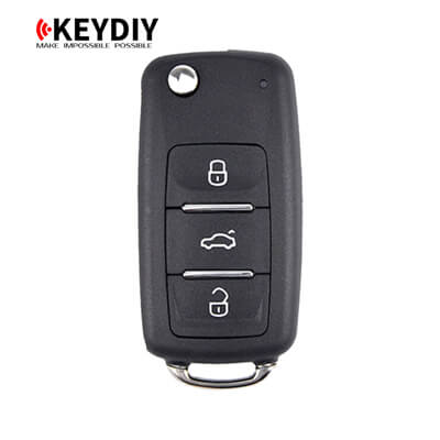 KeyDiy KD Télécommande Universelle Série NB Type Volkswagen Avec 3Boutons NB08-3