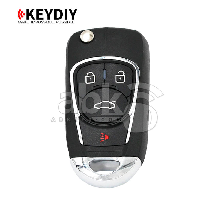 KeyDiy KD Universal Remote NB Series GM Type With 4Buttons NB22-4 - ABK-1011-NB22-4 - ABKEYS.COM