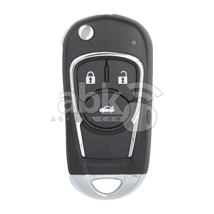 Xhorse VVDI Key Tool Buick Style Wired Flip Remote 3Buttons XKBU03EN - ABK-1015-XKBU03EN -