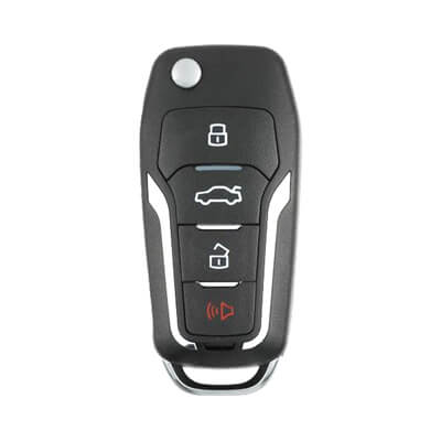 Xhorse VVDI Key Tool Пульт Ford Стиль Выкидной Проводной, 4Кнопки XKFO01EN