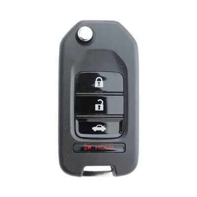 Xhorse VVDI Key Tool Honda Style Wired Flip Remote, 4Buttons XKHO01EN
