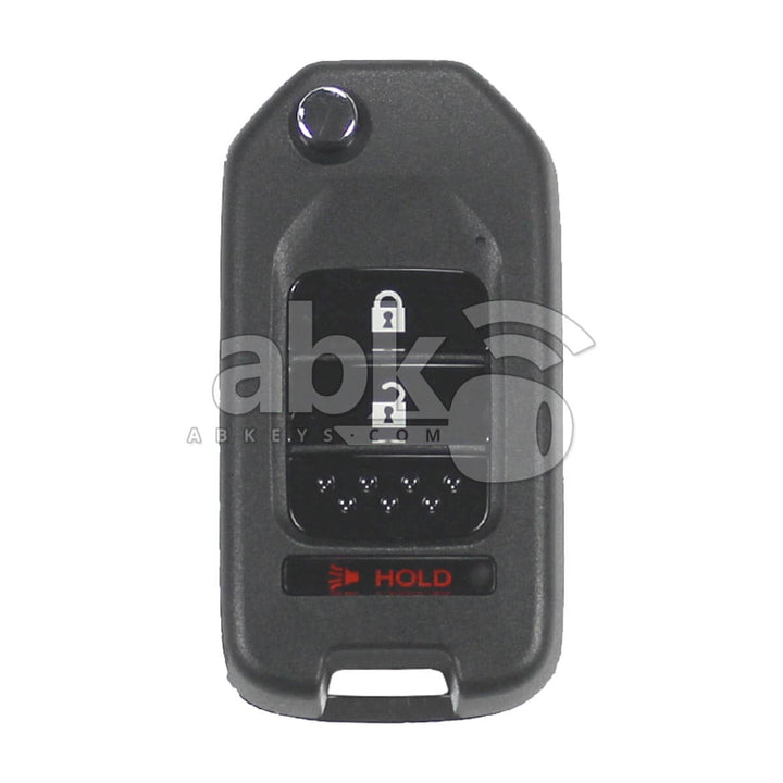 Xhorse VVDI Key Tool Honda Style Wired Flip Remote 3Buttons XKHO02EN - ABK-1015-XKHO02EN -