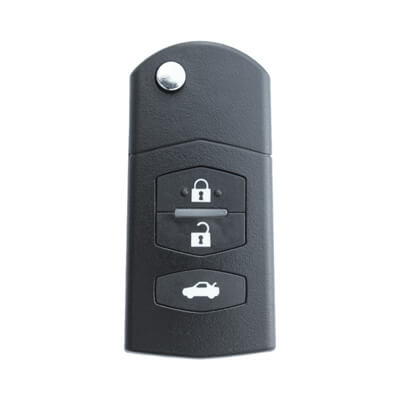 Xhorse VVDI Key Tool Выкидной Проводной Брелок Стиль Mazda, 3Кнопки XKMA00EN
