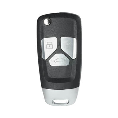 Xhorse VVDI Key Tool Audi Style Wireless Flip Remote, 3Buttons XNAU01EN