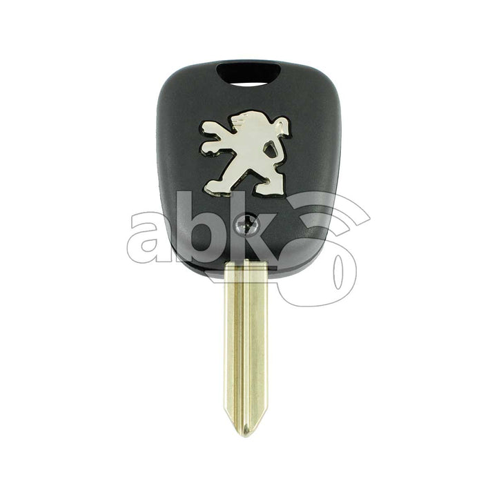 Peugeot Partner 2002+ Key Head Remote 2Buttons 6554RG 433MHz SX9 - ABK-106 - ABKEYS.COM