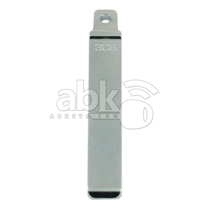 Hyundai Elantra Accent I30 Azera 2016+ Flip Remote Key Blade 81996-H5000 81996-G3100 HU134 -