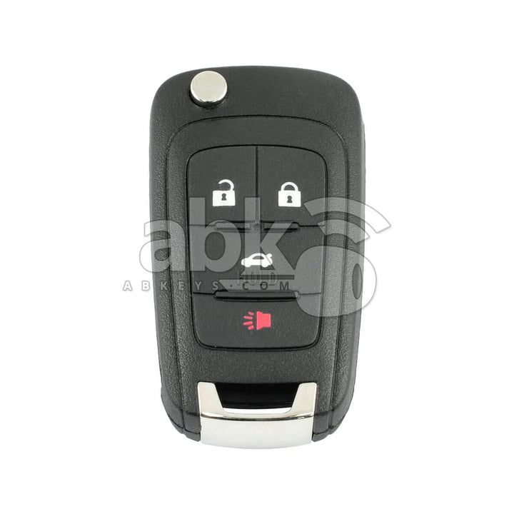 Chevrolet Camaro Cruze Malibu 2010+ Flip Remote 4Buttons 5912543 315MHz OHT01060512 HU100 -