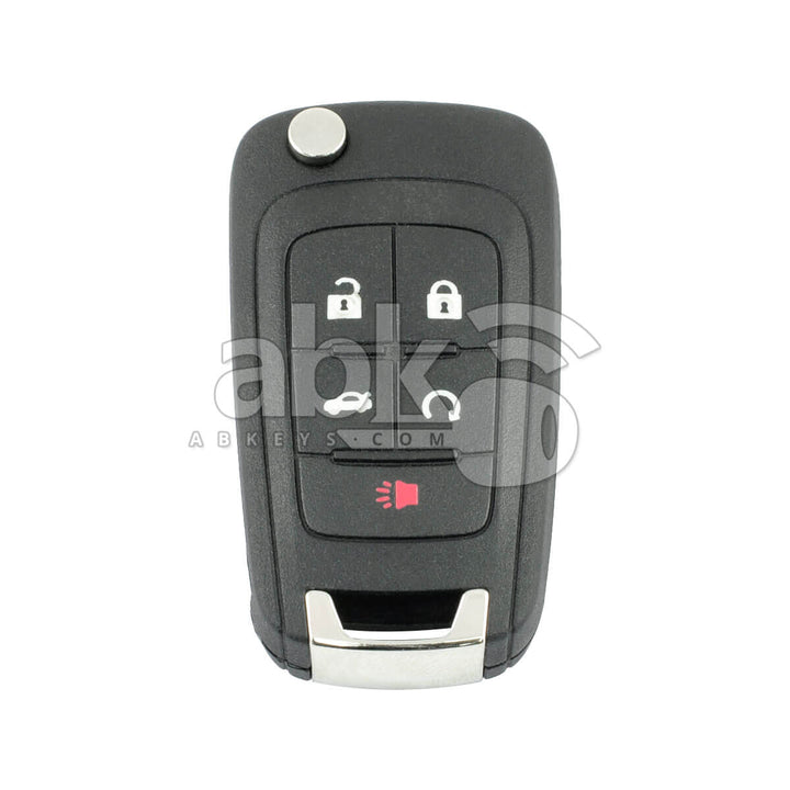Chevrolet Camaro Cruze Malibu 2010+ Flip Remote 5Buttons 5912545 315MHz OHT01060512 HU100 -