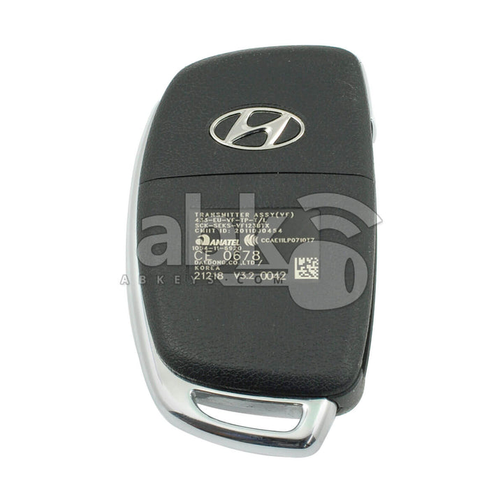 Genuine Hyundai I40 2011+ Flip Remote 4Buttons 95430-3Z521 433MHz SCK-SEKS-VF123BTX - ABK-1109 -