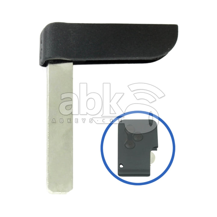 Renault Clio Megane Scenic 2002+ Smart Key Blade 7701054978 VA2 - ABK-1191 - ABKEYS.COM