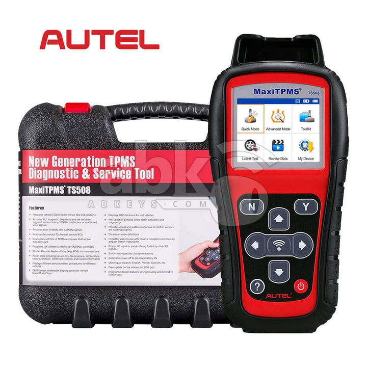 Autel MaxiTPMS TS508 TPMS Diagnostic & Service Tool - ABK-1206 - ABKEYS.COM