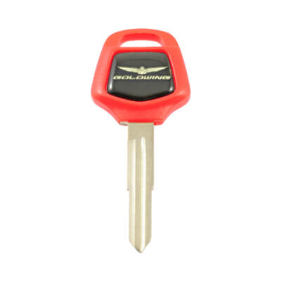 Honda Goldwing Motorcycle Chip Less Key, HON58R Red
