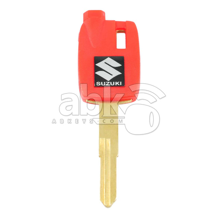 Suzuki Motorcycle Chip Less Key YH35 Red - ABK-1244 - ABKEYS.COM