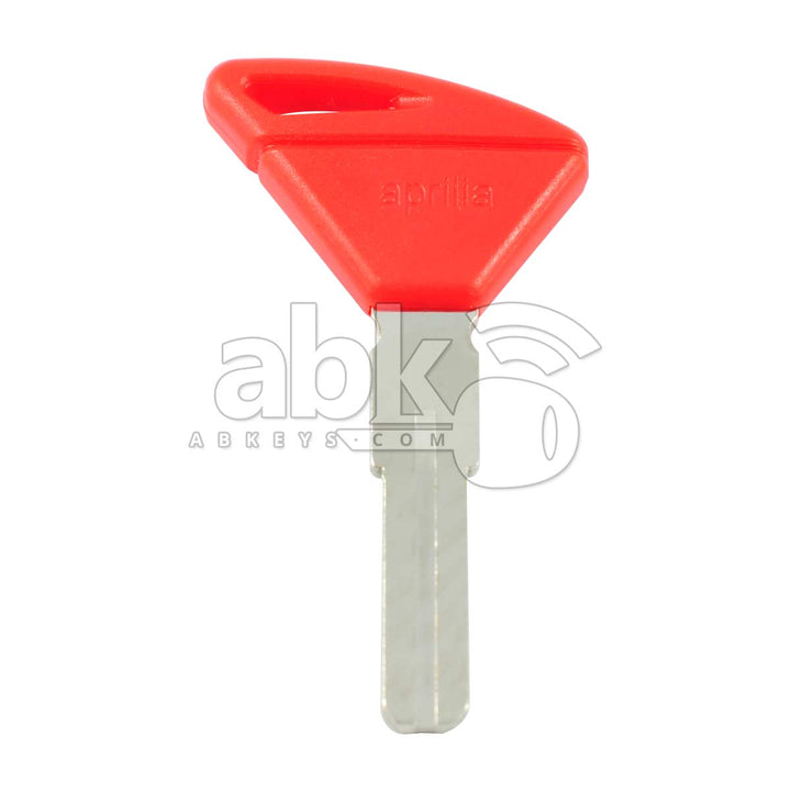Aprilia Motorcycle Chip Less Key ZD30 Red - ABK-1300 - ABKEYS.COM