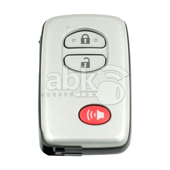 Genuine Toyota Zalas 2013+ Smart Key 3Buttons 89904-21022 433MHz B74EA P1 98 - ABK-1327 - ABKEYS.COM