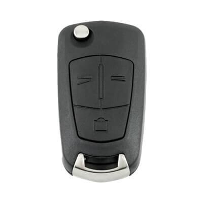 Opel 2004-2012 Coque de Télécommande Pliable, 3Boutons, HU100