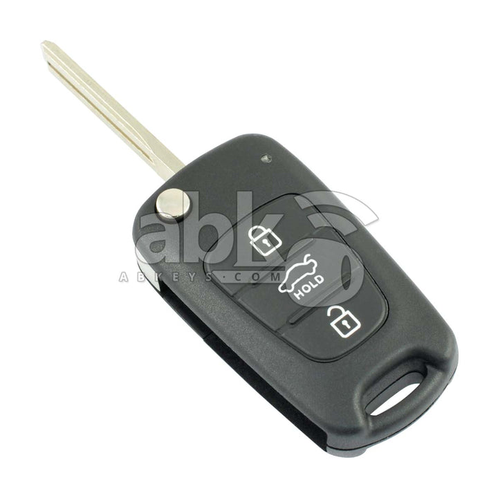 Kia Optima Cerato 2010+ Flip Remote Cover 3Buttons TOY48 - ABK-1356 - ABKEYS.COM
