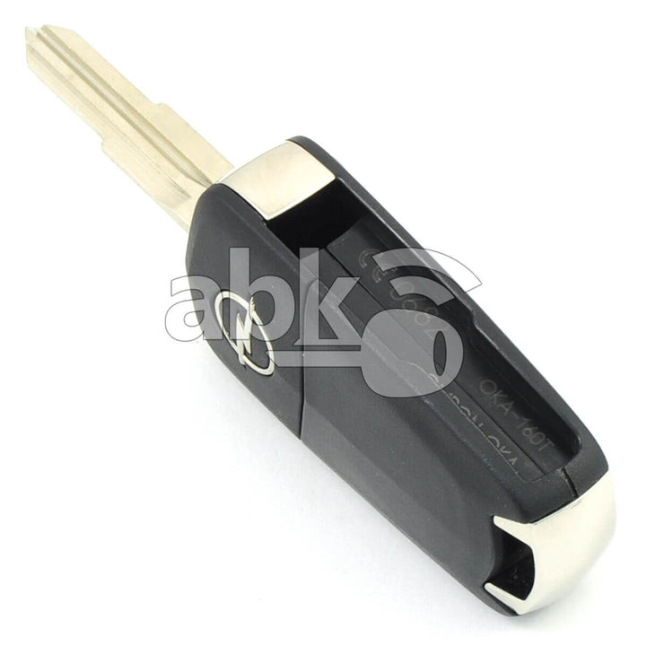 Genuine Opel Antara 2007+ Flip Remote 2Buttons 93191008 96870243 433MHz OKA-160T HU46 - ABK-1365 -