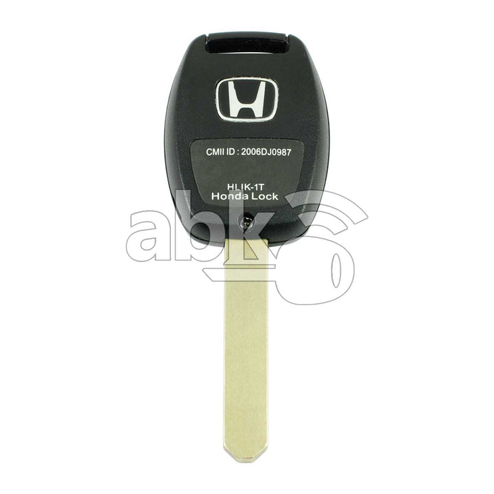 Genuine Honda Civic 2006+ Key Head Remote 4Buttons 35111-SVA-306 314MHz N5F-S0084A HON66 - ABK-1368