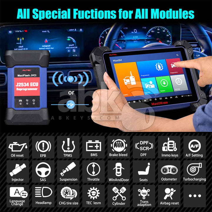 Autel MaxiIM IM608 Pro Key Programming & Diagnostic Tool + Autel G-Box2 + APB112 - ABK-1418 -