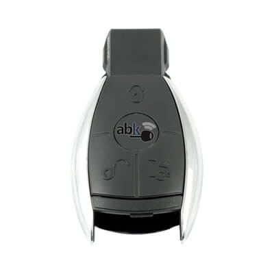 Mercedes Benz Chrome 2003+ Smart Key Cover, 3Buttons