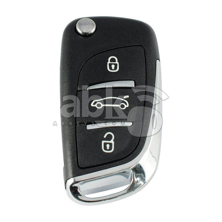 Citroen 2010+ Flip Remote Cover 3Buttons VA2 - ABK-1582 - ABKEYS.COM