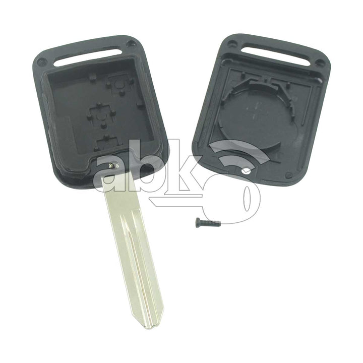 Nissan 2007+ Key Head Remote Cover 3Buttons NSN14 - ABK-1626 - ABKEYS.COM