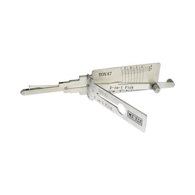 Genuine Lishi Classic Отмычка / Декодер 2-в-1 Для TOY47 Инструмент Lishi CLASSIC-LISHI2-1TOY47