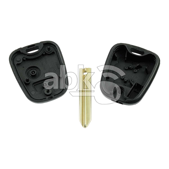Citroen 1998+ Key Head Remote Cover 2Buttons SX9 - ABK-1695 - ABKEYS.COM