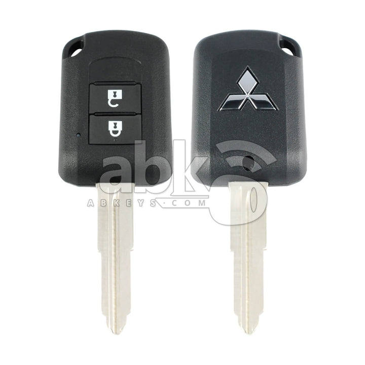Mitsubishi Mirage Outlander ASX 2016+ Key Head Remote 2Buttons 6370B941 433MHz J166E MIT11R -