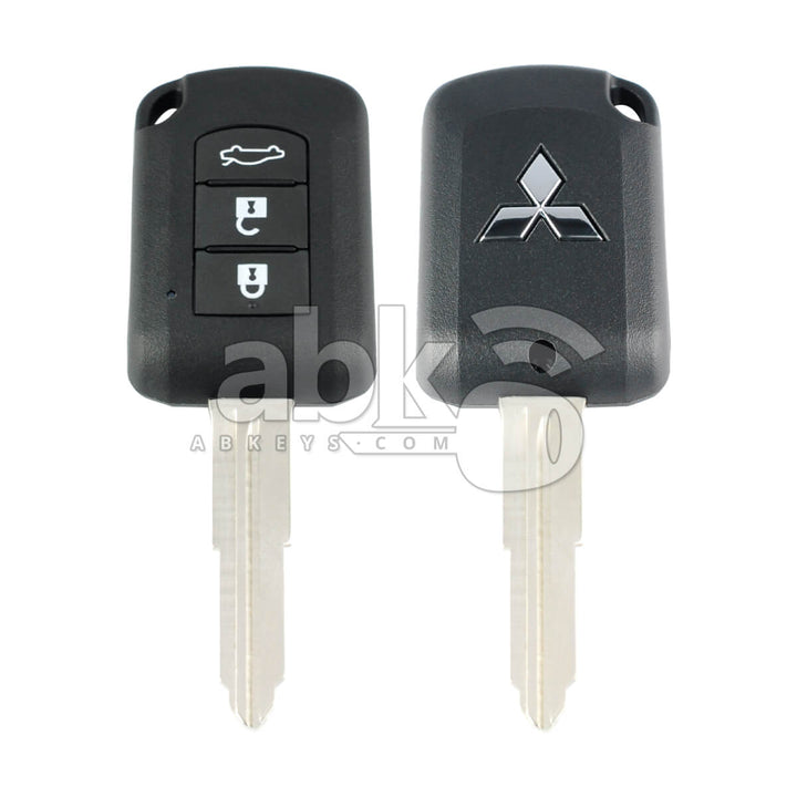 Mitsubishi Lancer 2019+ Key Head Remote 3Buttons 6370B943 433MHz J166E MIT11R - ABK-1736-LG -