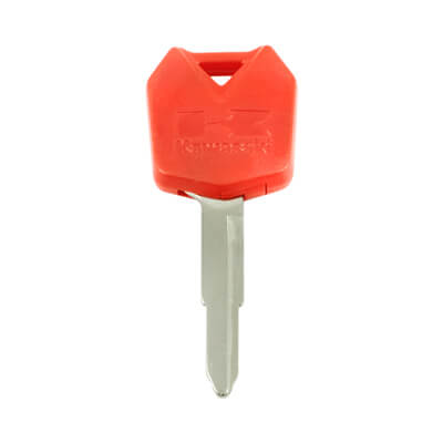 Kawasaki Motorcycle Chip Less Key, KW17 Red