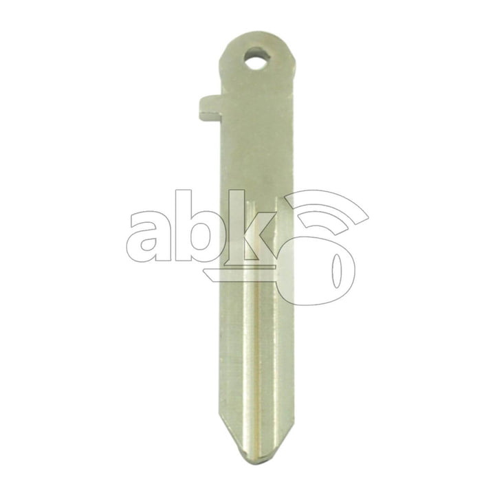 Nissan Qashqai Micra 2003+ Smart Key Blade KEY00-E0022 NSN14 - ABK-1812 - ABKEYS.COM