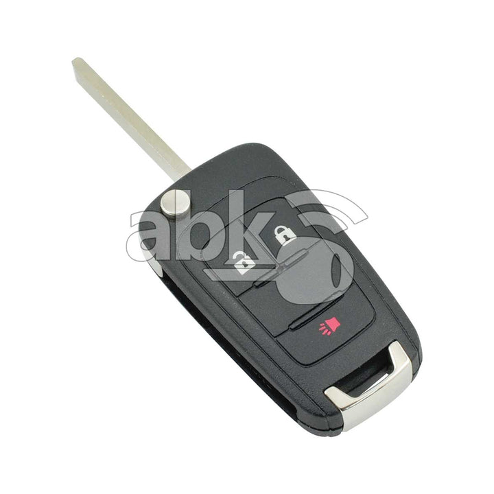 Genuine Chevrolet Equinox Sonic 2010+ Flip Remote 3Buttons 20873621 315MHz OHT01060512 HU100 -